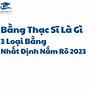 Bằng Thạc Sĩ Tiếng Hàn Là Gì